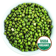 Organic Mung Beans Whole Raw